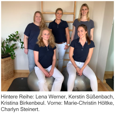 Team mit Text